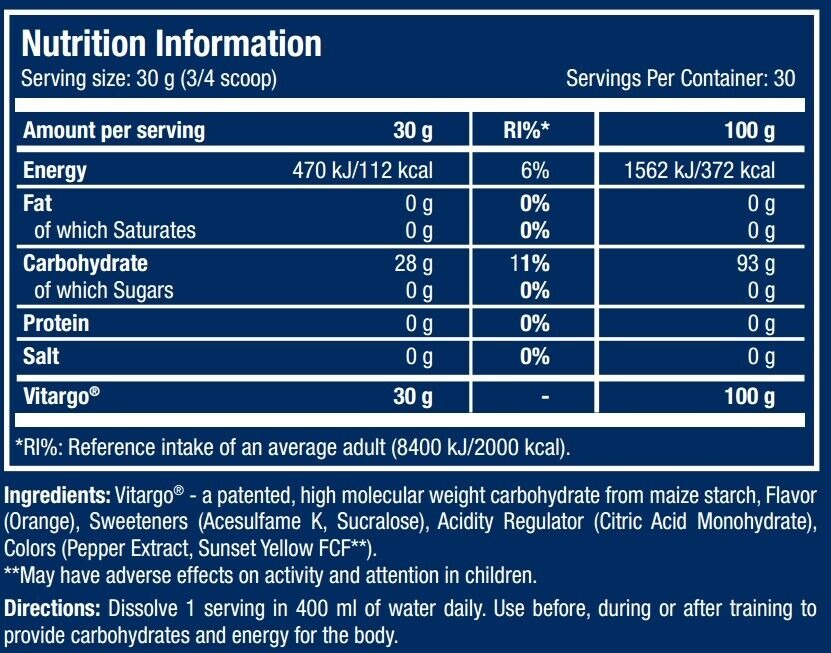 Scitec Nutrition Vitargo!