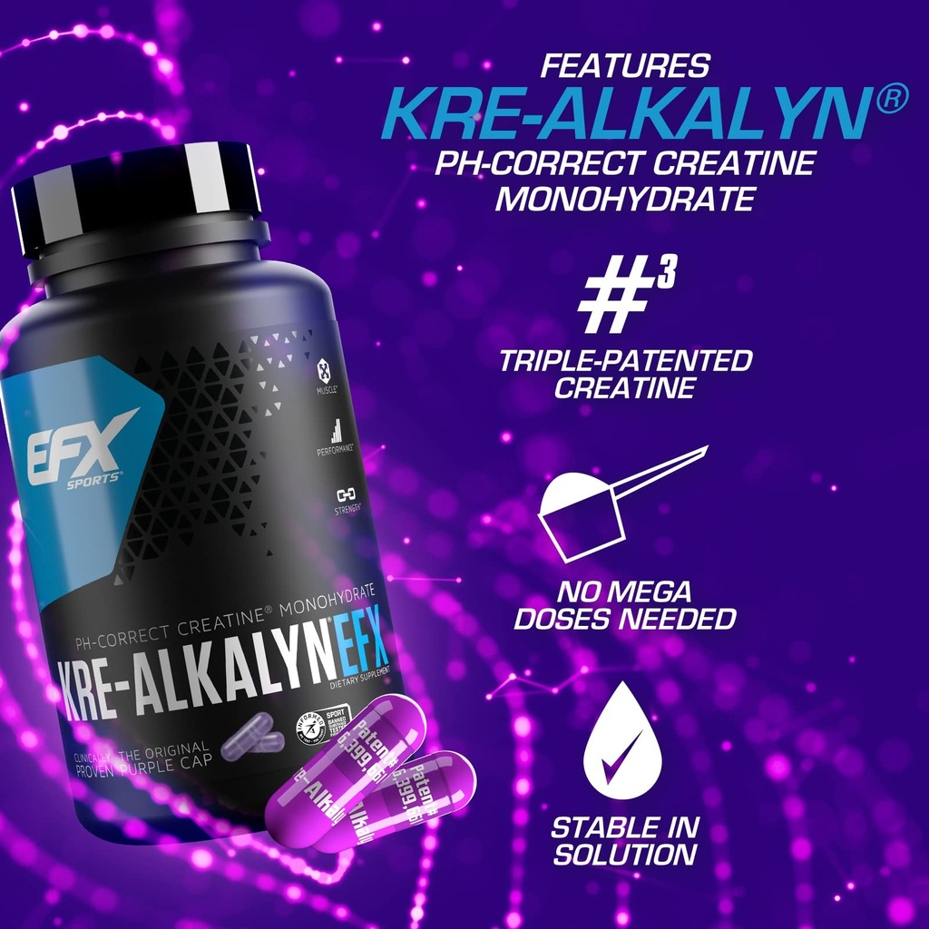 EFX Kre-Alkalyn - 120 Capsules