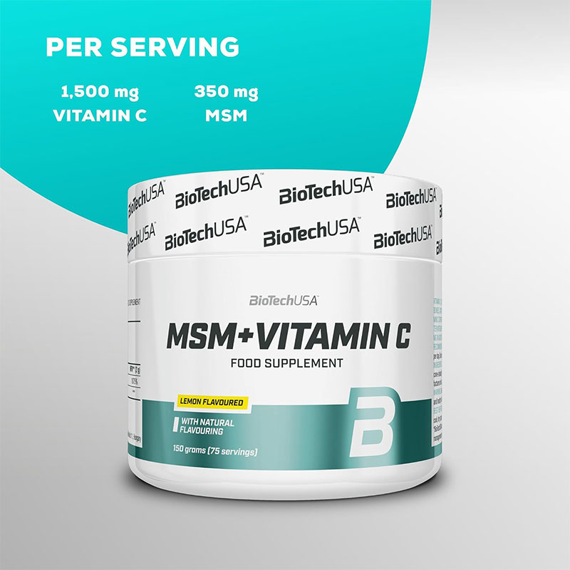 Biotech MSM + Vitamin C 150g