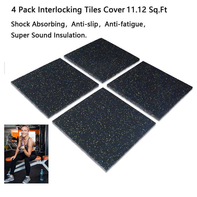 Rubber Floor Mat Set of (50cmx50cm)