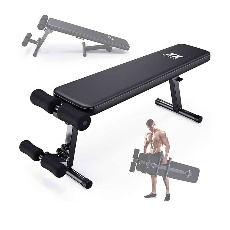 Flat Bench w/ Leg Curl