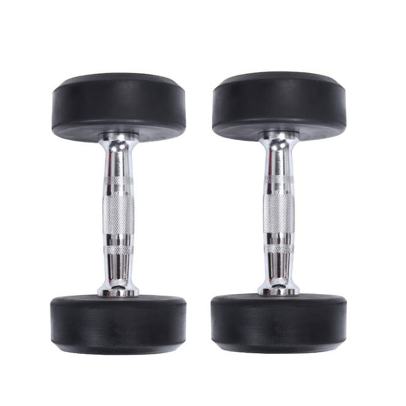 1079 PIO Round Rubber Dumbbell