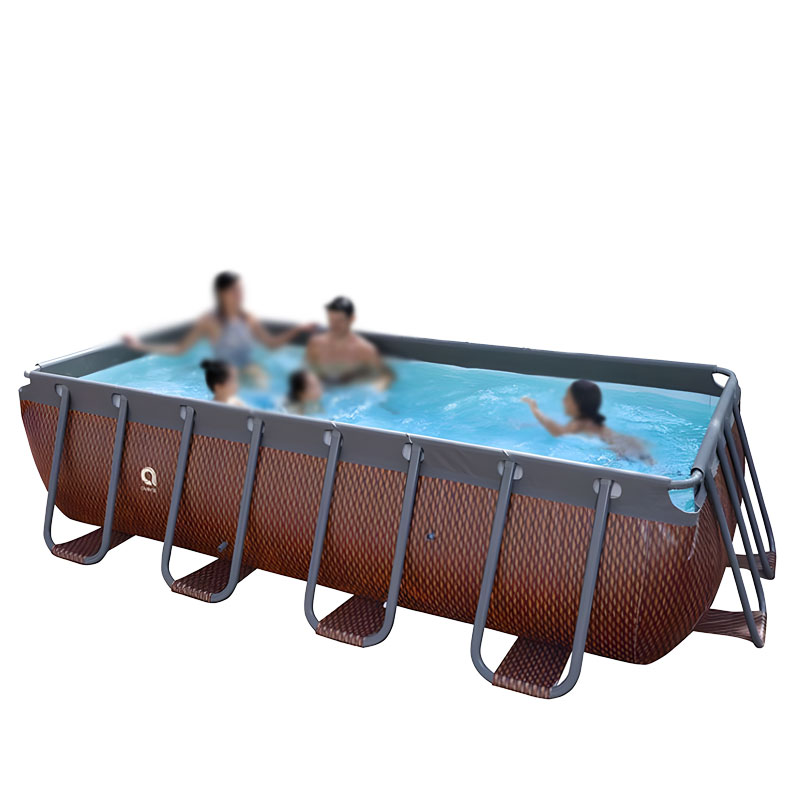 Rectangular Steel Frame Pool Liner 5.4x2.5x1.0cm