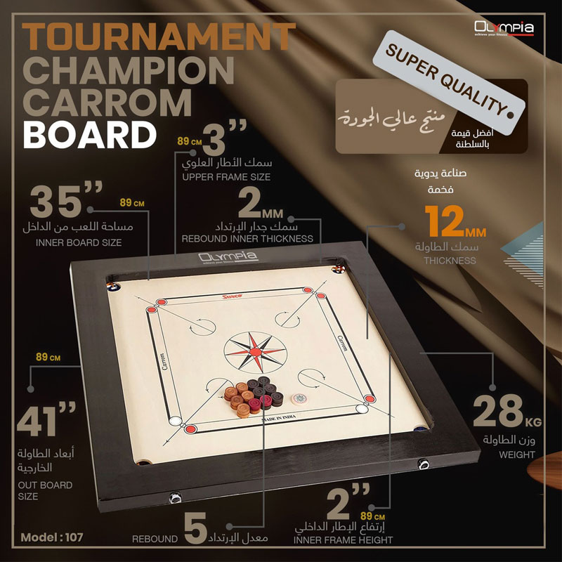 Olympia  Master Carrom Mens