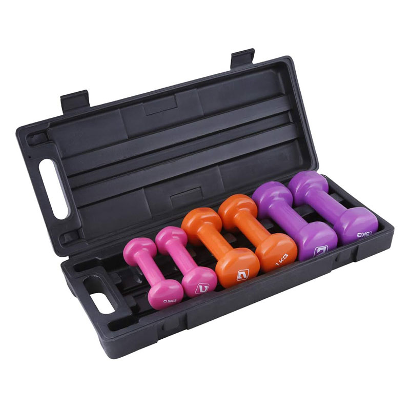 Live Up 6KG Vinyl Dumbbell Set