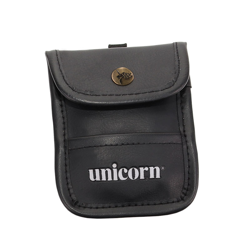 Accessory Pouch - Black Leather