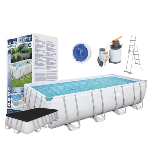 Bestway Rectangular Frame Steel Pool