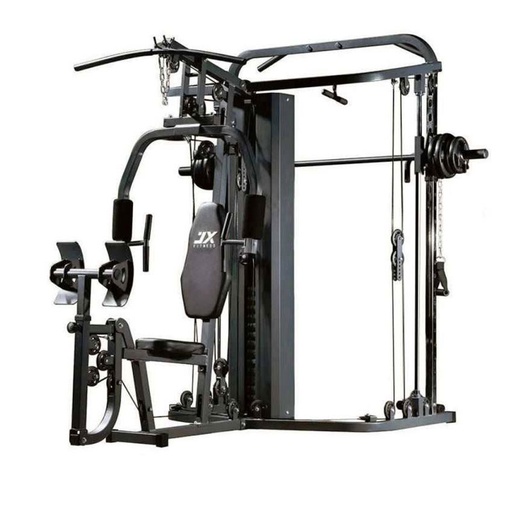 3 STATION HOME GYM w/ Leg Press