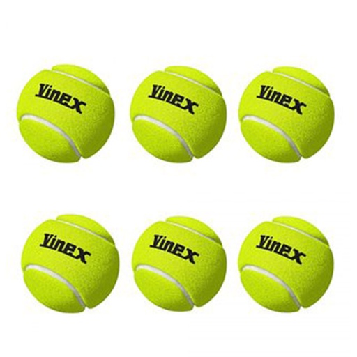 [S684] VINEX TENNIS BALL - 6PCS VCTB-G10