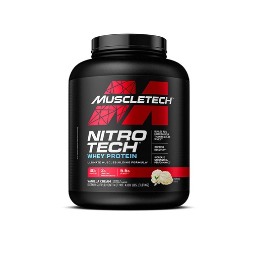 Muscletech Nitro Tech Whey Isolate 4LBS